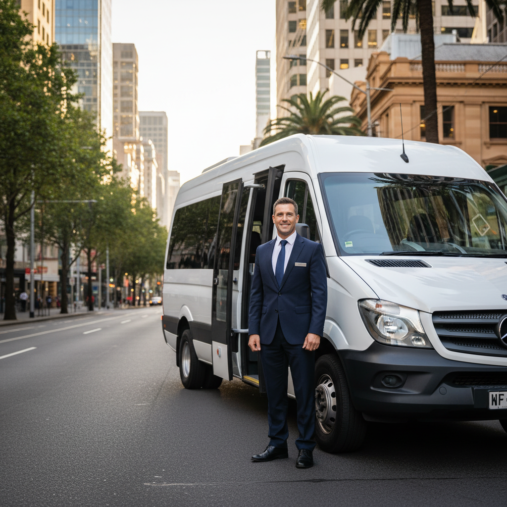 Minibus in Tamworth, Australia